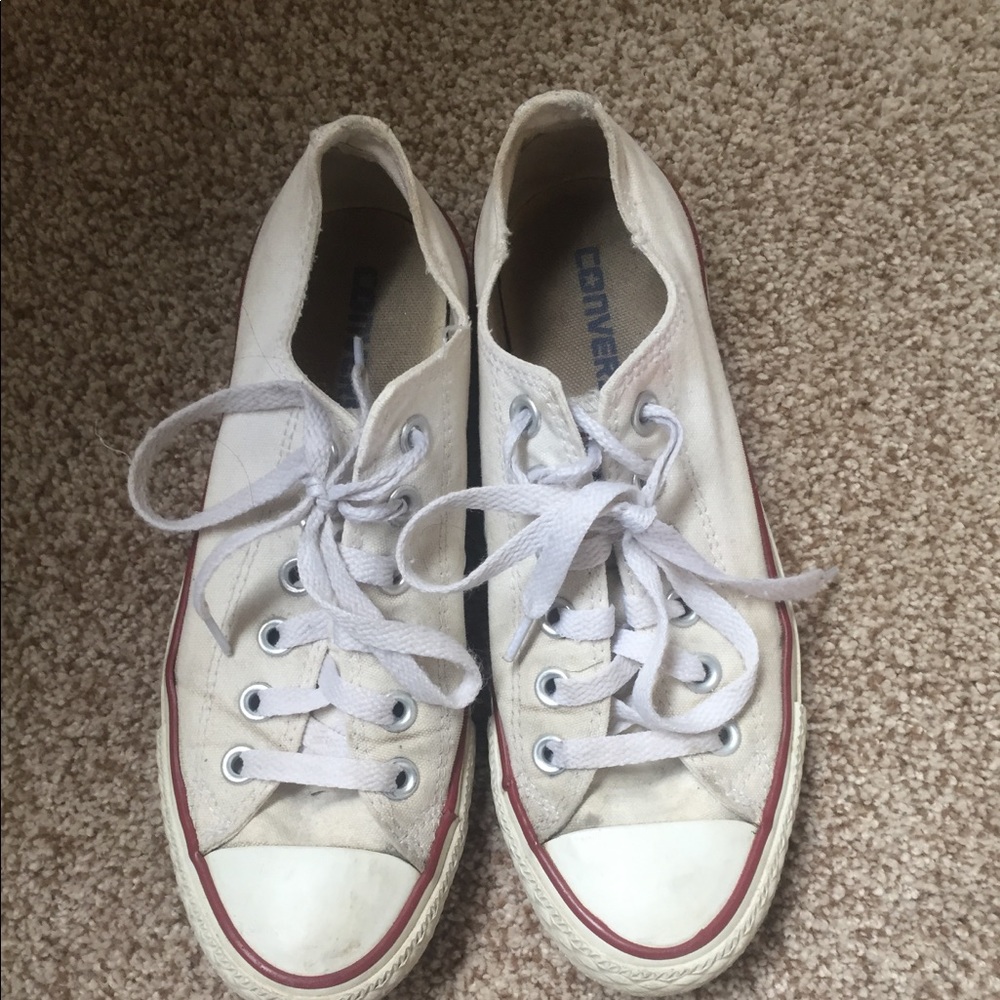Women’s White converse